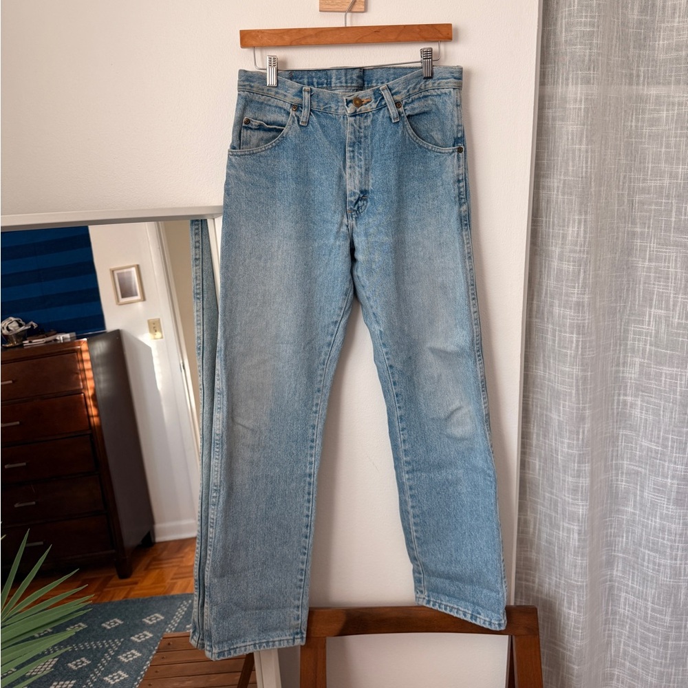 Wrangler Light Blue Straight Jeans